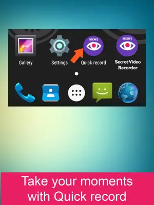 Secret Video Recorder android App screenshot 2