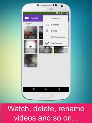 Secret Video Recorder android App screenshot 3